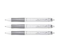 Stylo bille Pilot Acroball Pure white BeGreen pointe moyenne Noir Noir G