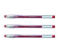 Pilot – Stylo à encre gel G1 – Pointe fine 0,5 mm – Rouge