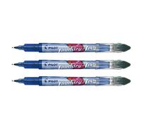Pilot Lot De 3 Stylos Pour Marquage Textile Laundry-Tec Pointe Aiguille Noir