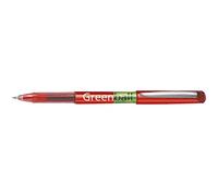 PILOT Lot de 3 Stylos roller à encre liquide GREENBALL 7 Pte Moyenne Rouge
