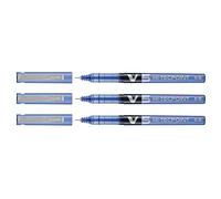 Pilot Hi-Tecpoint V5 - Stylo roller pointe fine 0,5 mm - Bleu
