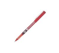 Pilot Lot De 3 Stylos Roller Hi-Tecpoint V5, Rouge