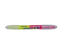 PILOT Lot de 3 Surligneurs double pointe SPOTLITER Begreen Rose et jaune