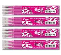 Pilot Lot de 4 boîtes de 3 mines de rechange pour stylo roller FriXion Ball rose bonbon