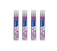 Pilot Pen – Mines de rechange pour stylo roller FriXion Ball Violett – Lot de 4 boîtes de 3