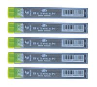 Pilot Lot De 5 Etuis De 12 Mines Qualité Très Résistante 0,7 Mm Ppl-7-2b-Bg