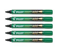 PILOT 65299 Marqueur Permanent 400 Pointe Biseautee Large Noir