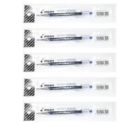 PILOT Lot de 5 Recharges BLS-G2 5 pour Stylo Roller Gel Pointe Fine Bleu