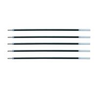 PILOT Lot de 5 Recharges stylo bille BP-S-F 2115 Pte Fine Noir