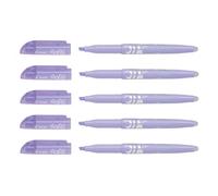 Pilot Lot De 5 Surligneurs Frixion Light Soft Pte Biseautée 3,3 Mm Violet Pastel