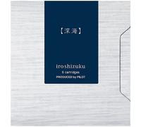 Pilot Lot De 6 Cartouches D'encre Pour Stylo Plume Shin-Kai Bleu Foncé Irf-6s-Snk Avec Autocollant Kanji Love