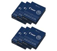 Pilot Lot De 6 Etuis De 12 Cartouches D'encre Namiki Ic-100 Pour Stylo Capless Noir