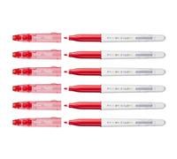 Pilot Lot De 6 Feutres Coloriage Effaçable Frixion Colors Pointe Moyenne Rouge