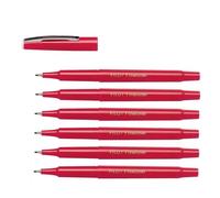 Pilot Lot De 6 Feutres Extra Fin Fineliner Extra Fin 0,4 Mm Rouge