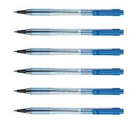 Pilot Stylo À Bille Rechargeable Pointe Fine Rétractable Encre Bleue Corps Plastique Cristal Bps-Matic