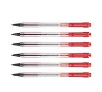 Pilot BP-S Matic Clip-on retractable ballpoint pen Fino Rojo 1pieza(s) - Bolígrafo (Rojo, Rojo, Transparente, Clip-on retractable ballpoint pen, Fino, Ambidextro, 1 pieza(s))