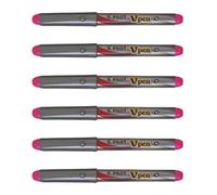 Pilot, 1 Stylos Plume Jetables V-Pen Pro, Couleur Rose, Pointe moyenne