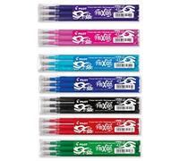 Pilot : Lot de 7 étuis de 3 recharges pour Stylo Frixion Ball - 7 couleurs assorties