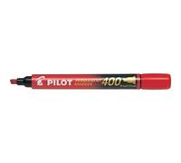 PILOT Marqueur permanent 400 pointe biseautée rouge