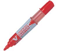Pilot – Marqueur pour tableau blanc V-Board Master – pointe ogive – Rouge