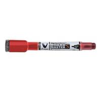 Pilot Pen Marqueur pour tableau blanc V Board Master S avec effacette Rouge