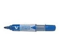 Marqueur pour tableau blanc - Pilot - V Board Master - Pointe ogive - Rechargeable - Bleu
