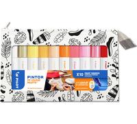 PILOT Marqueurs pigmentés PINTOR "My Color Palette" Warm Colors 10 marqueurs