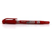 Pilot Marqueurs Rouges À Double Pointe Fine (Rouge, Pointe Fine, Rouge, Plastique)