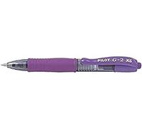 Pilot Mini Stylo roller Encre gel G2 XS7 PIXIE Tracé 0,4 mm (Bille 0,7mm) Violet