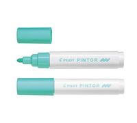 Pilot MK Pintor 4902505542046 Marqueur à détrempe Tract Moyen 1,4 mm Couleur Vert Eau Multicolore