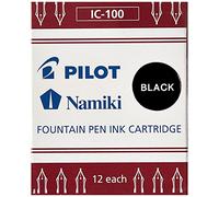 Pilot Namiki recharge d'encre Cartridge Black 12pk