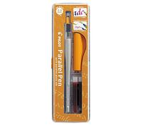 PILOT - Parallel Pen - Stylo Plume Calligraphie - Orange - Plume Moy. 2,4mm | Stylo Plume Calligraphie Rechargeable - Kit Nettoyage, 2 Recharges & Livret d'Instructions Inclus - Plume Moyenne (2,4mm)