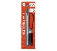 PILOT - Parallel Pen - Stylo-plume de calligraphie rechargeable - Un kit de nettoyage, un livret d'instructions et deux cartouches (noire et rouge) inclus - Stylo à plume fine 1,5 mm