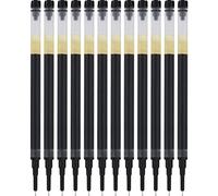 PILOT Pen Precise V5 RT Lot de 12 recharges d'encre liquide pour stylos rétractables, pointe extra fine, 0,5 mm, encre noire