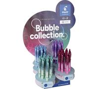 Pilot Pen Stylo à encre gel 'G-2 Bubble collection' Présentoir 48 pièces 4 couleurs 666185