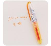 Pilot Petit-Mini Stylo Plume En Plastique Transparent,Fournitures Scolaires,Plume Fine Moyenne,Stylo Signe,Ensemble De Cartouches D'encre,Mignon,Bonbons,Document,Pvc,1 - Type Apricot Orange Pen-F