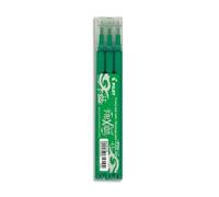 Pilot Pochette De 3 Recharges Pour Roller Frixion Ball Pointe Moyenne (0,7 Mm). Encre Vert