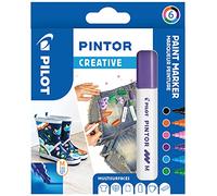 Set de 6 marqueurs Pilot Pen Pintor fun pointe moyenne Multicolore G