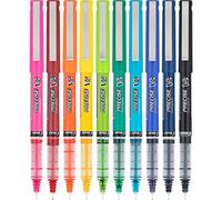 Pilot Precise V5 12562 Lot de 10 stylos à bille à pointe extra fine 0,5 mm
