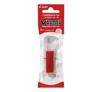 Pilot - Recharge pour marqueur effaçable à sec V-Board Master - Rouge - Lot de 12