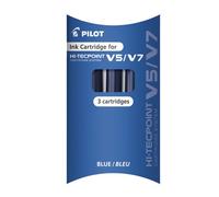 Pilot Recharge pour V5/V7 Begreen – Encre bleue – Pochette de 3