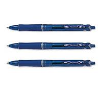 Pilot Réf 020101203 Acroball Lot de 12 Stylo bille Pointe 1,0 mm Trait 0,32 mm Bleu