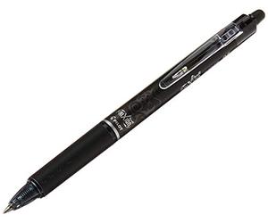Pilot - Réf 229101201 - FriXion Clicker - Roller effaçable rétractable - Pointe 0,7 mm - Trait 0,35 mm - Noir - Lot de 12