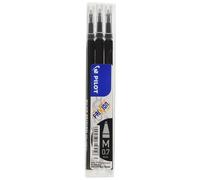 Pilot Refills for Frixion Rollerball 0.7 mm Tip - Black,3 Count (Pack of 1) Blac