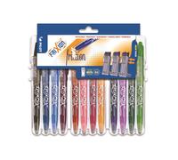 PILOT Roller à encre FRIXION BALL 07 Set2Go étui de 12 pièces