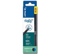 Pilot FriXion Ball Plus Begreen - Stylo roller encre gel effaçable et rechargeable - Pointe moyenne - Pochette de 4 bleu/noir