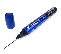 Pilot SCA-100 Marqueur permanent à pointe ogive - Pointe fine 4,0 mm-4,5 mm - Bleu - Stylo unique