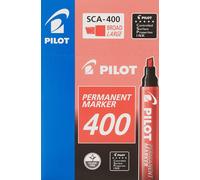 Pilot sca-400-r - Pack of 12 Permanent Markers Conical Tip, Red