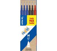 Set de 6 Recharges Pilot Pen pour Frixion Ball 07 Multicolore G