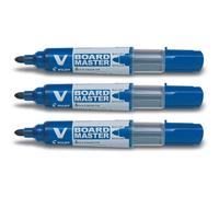 Pilot Set of 3 Board Master Begreen Blackboard Markers Blue